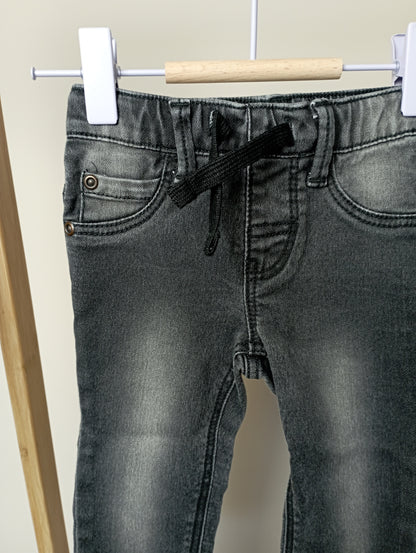 Jeansbroek met elastiek 74 Hema
