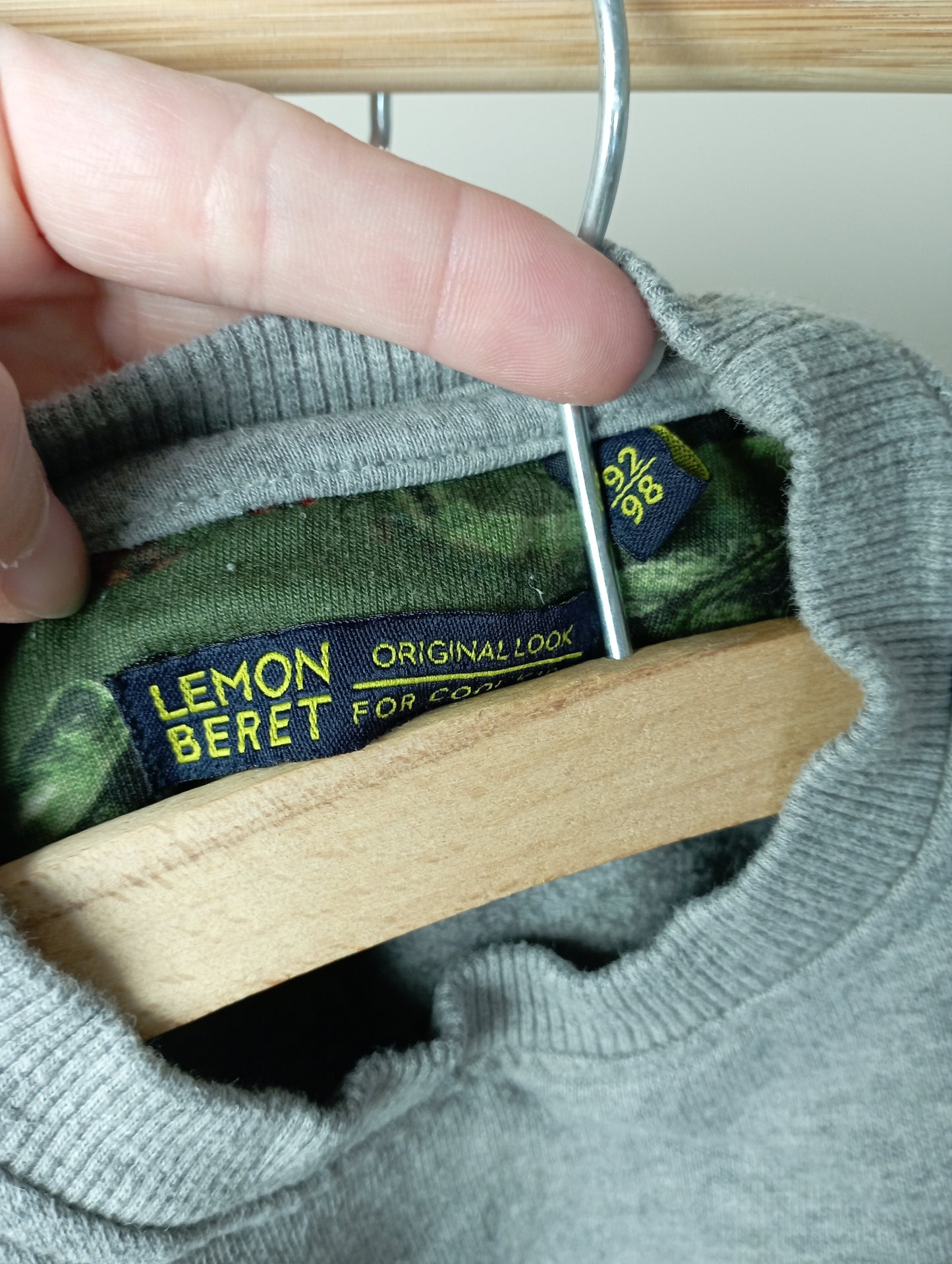 Trui met dino's 92/98 Lemon Beret