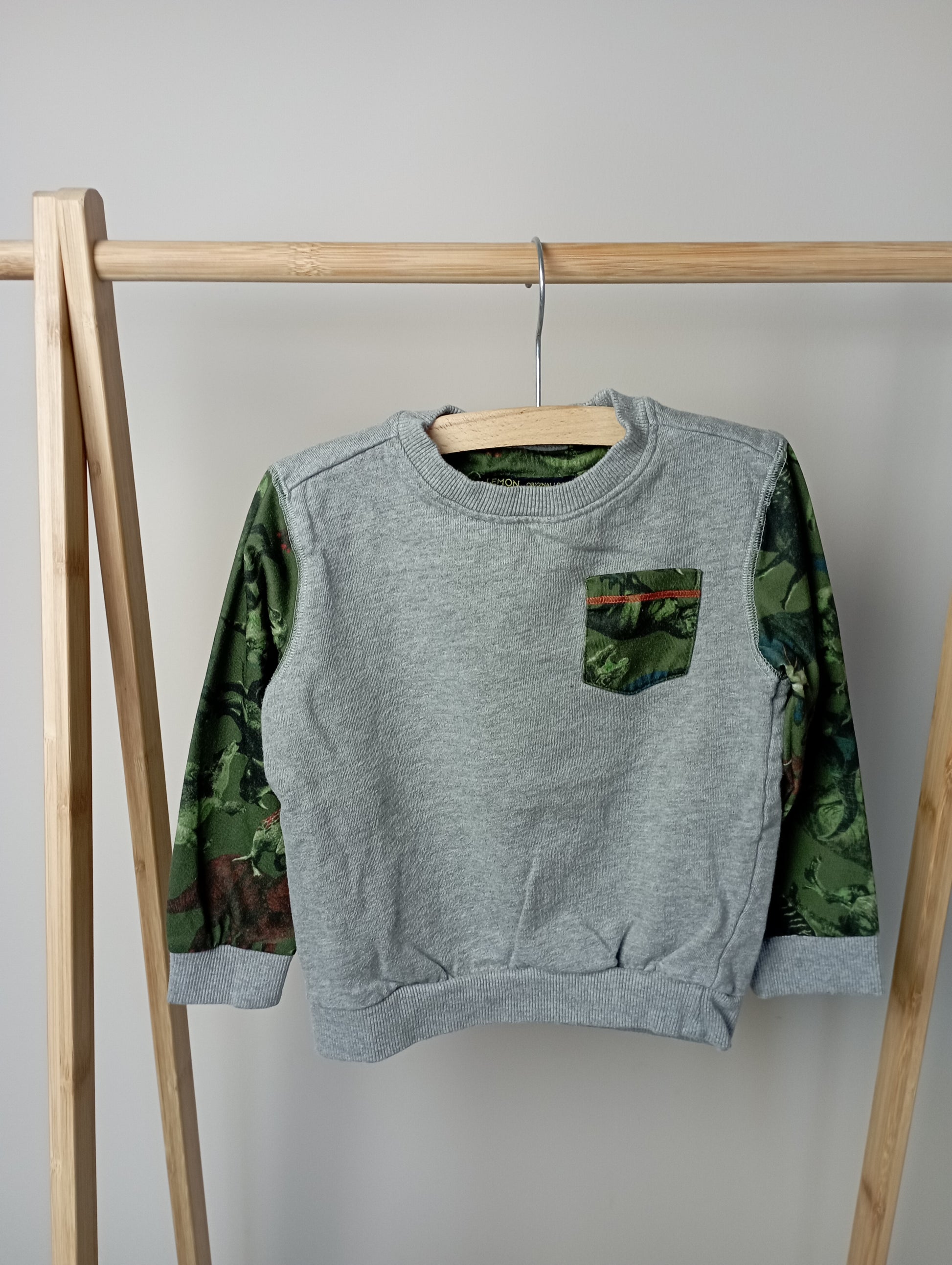 Trui met dino's 92/98 Lemon Beret