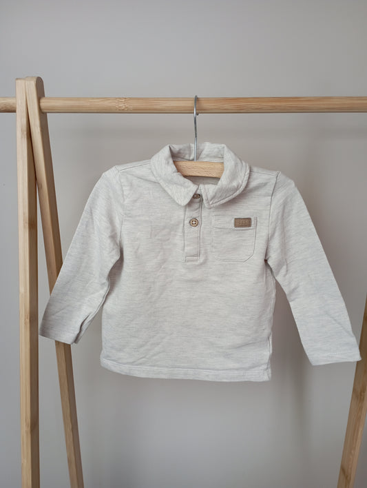 Longsleeve met kraagje 80 Cuddles and smiles