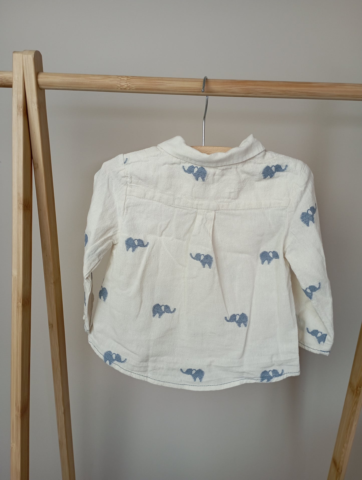 Hemd met olifantjes 80 Zara