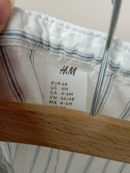 Hemd met strepen 68 H&M