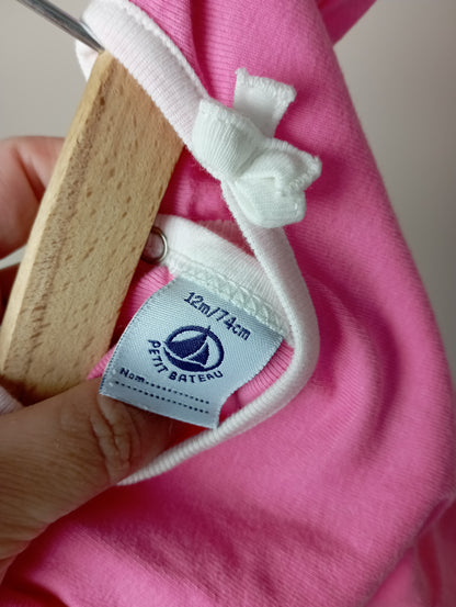 T-shirtje 12m Petit Bateau