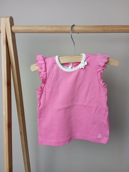 T-shirtje 12m Petit Bateau