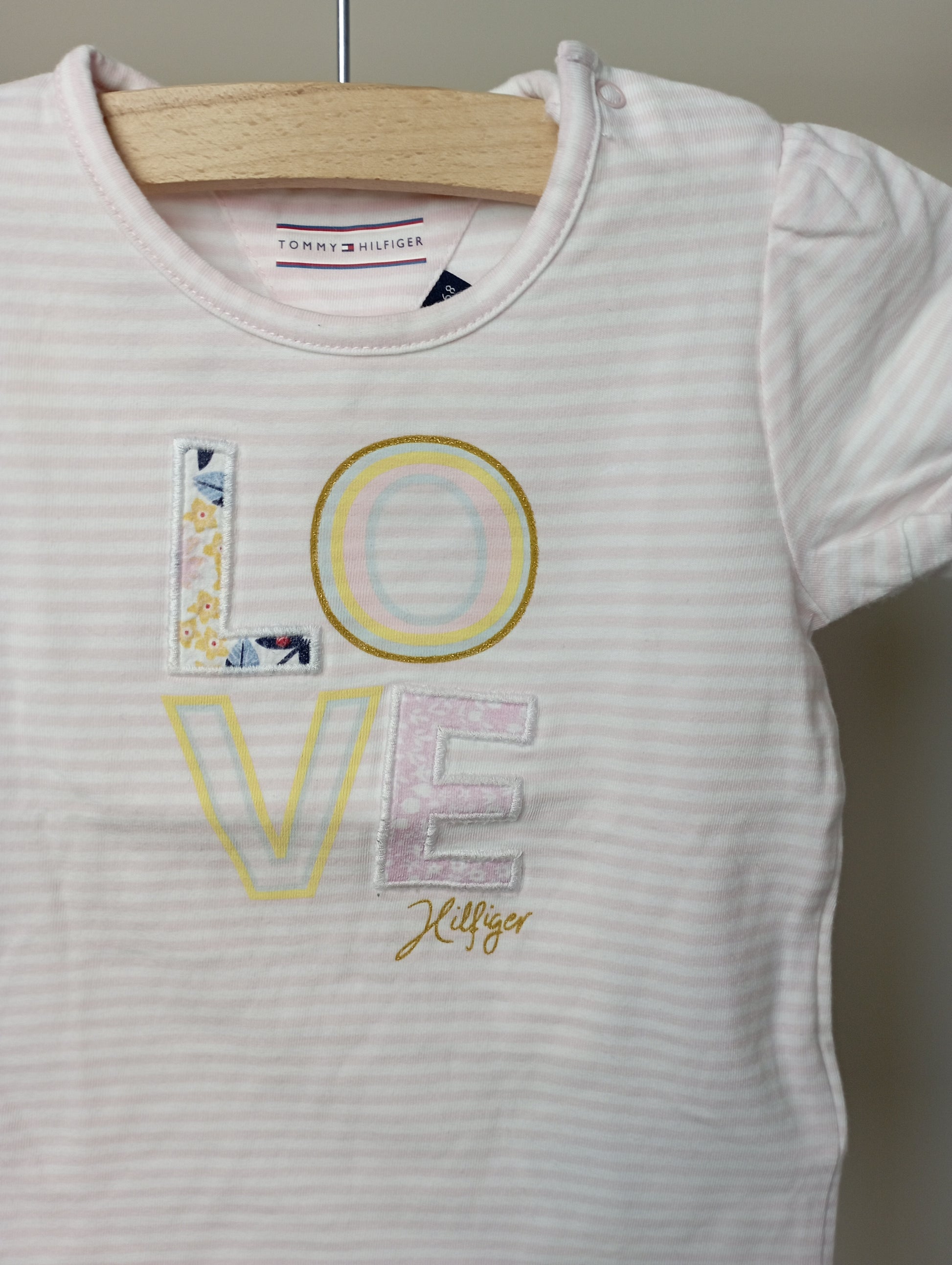 T-shirt "Love Hilfiger" 68 Tommy Hilfiger