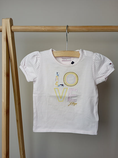 T-shirt "Love Hilfiger" 68 Tommy Hilfiger