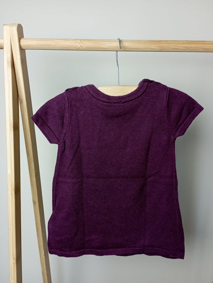Jurkje met hartje 68 H&M