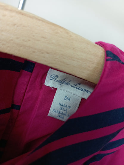 Gekleed jurkje met broekje 6m Ralph Lauren