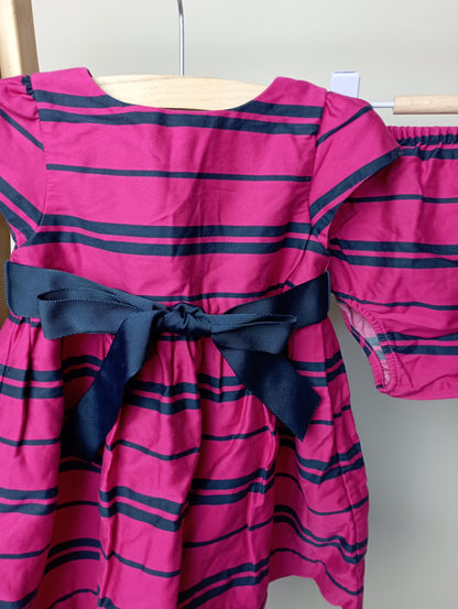 Gekleed jurkje met broekje 6m Ralph Lauren