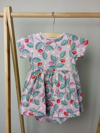 Jurk met romper 74 Polarn O. Pyret