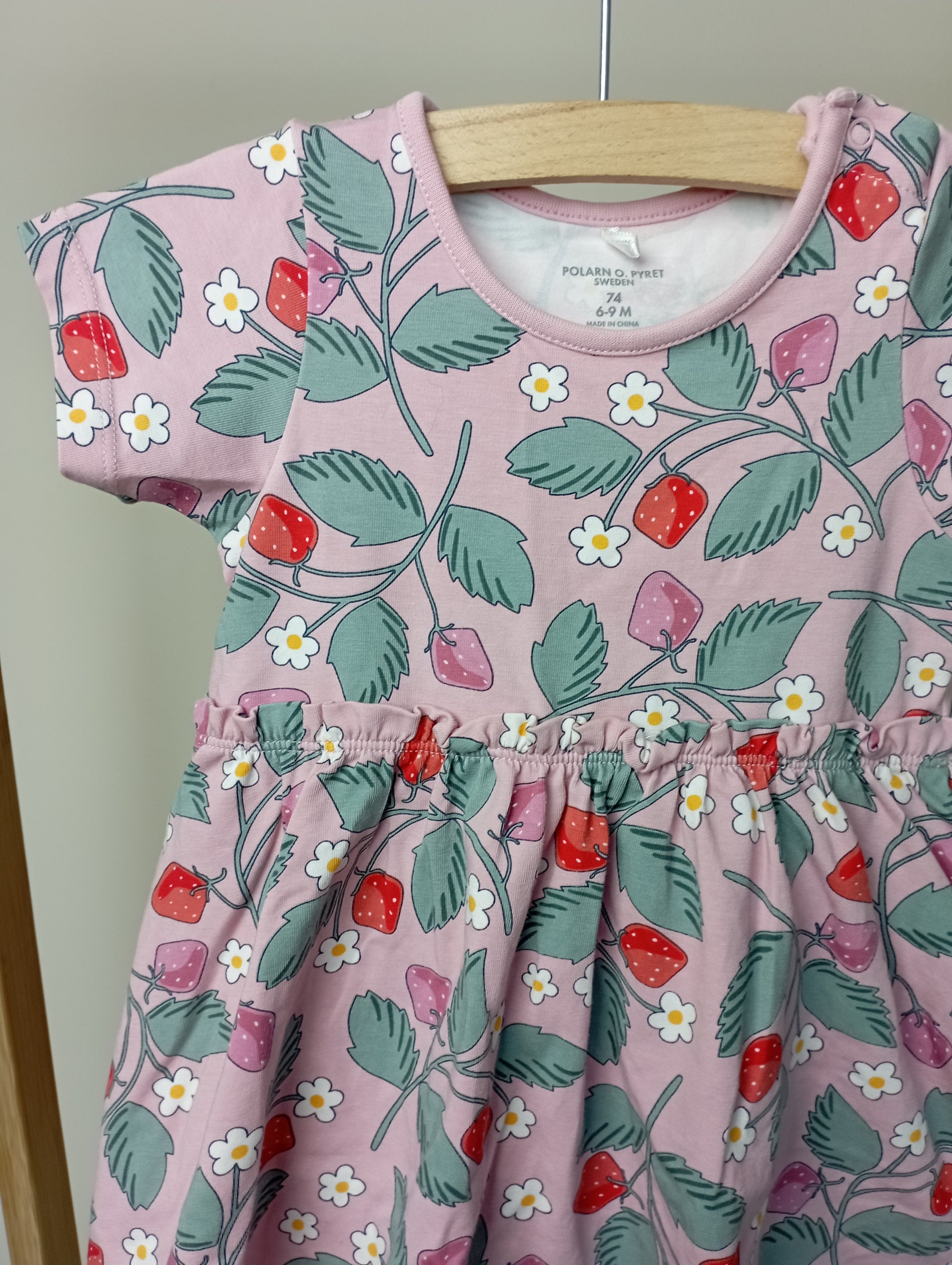 Jurk met romper 74 Polarn O. Pyret