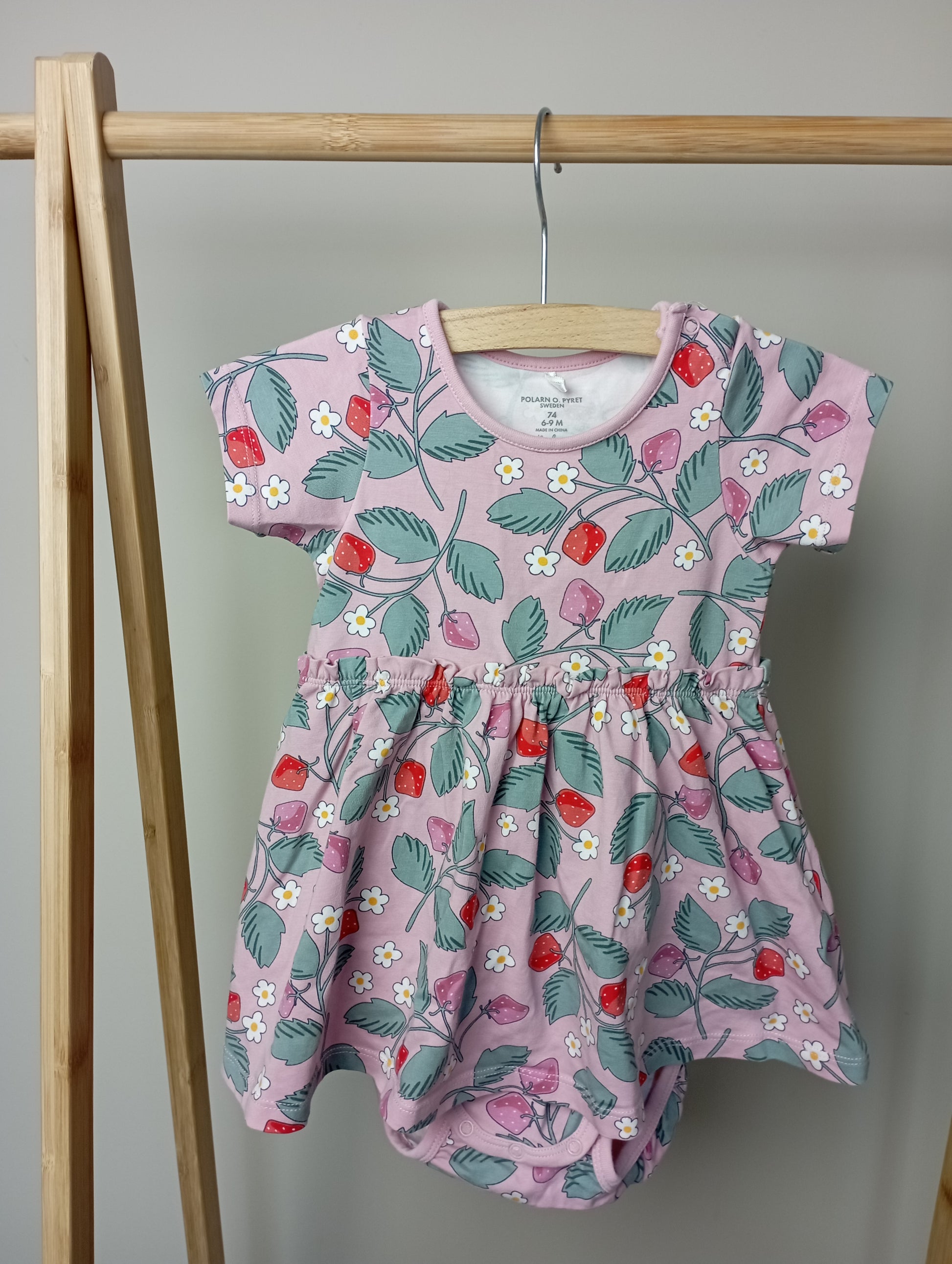 Jurk met romper 74 Polarn O. Pyret