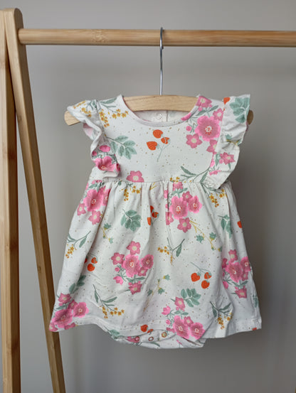 Jurk met romper 74 Hema