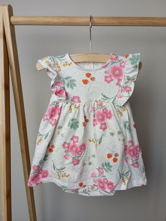 Jurk met romper 74 Hema