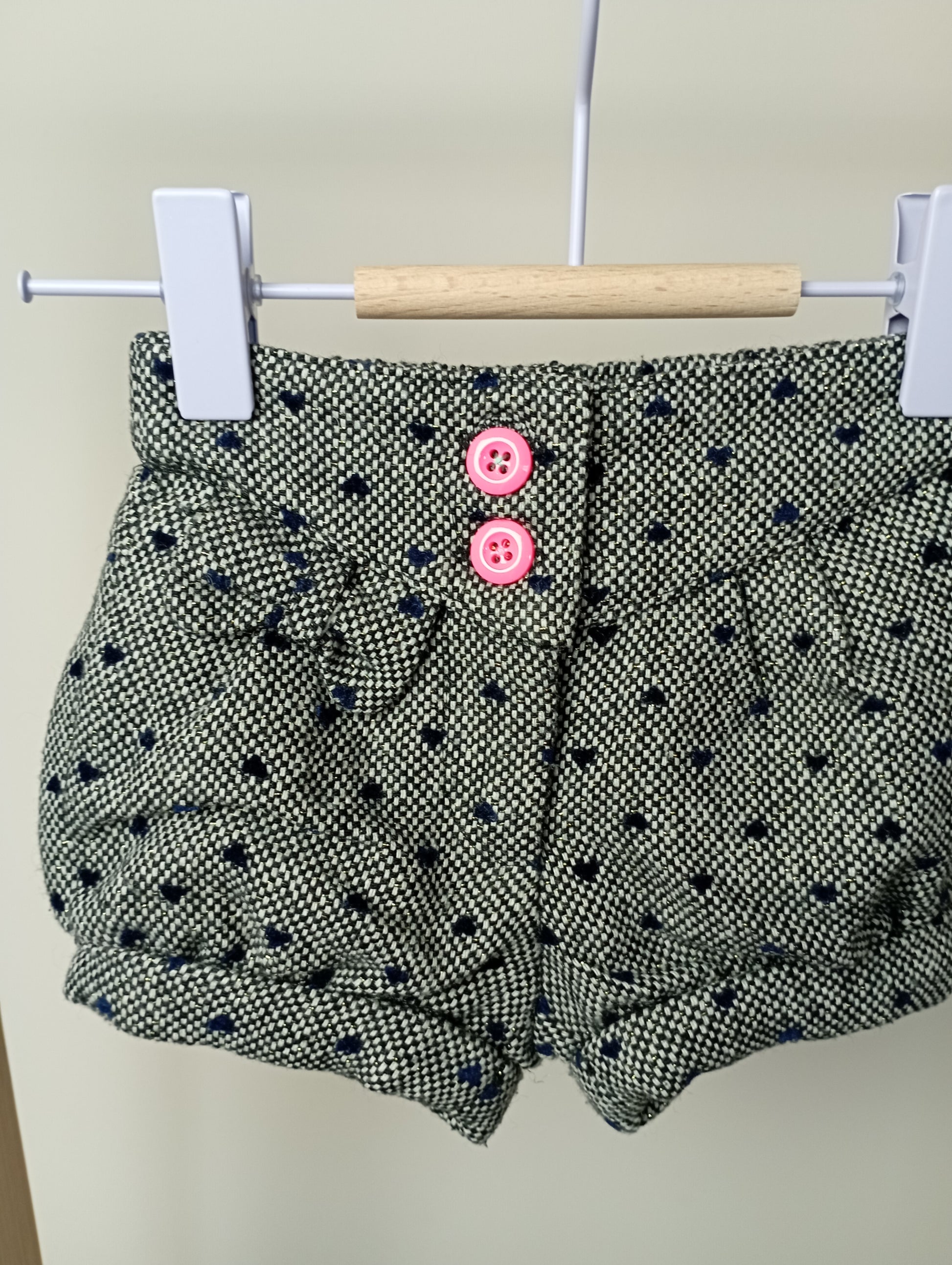 Short met hartjes 6m Billieblush
