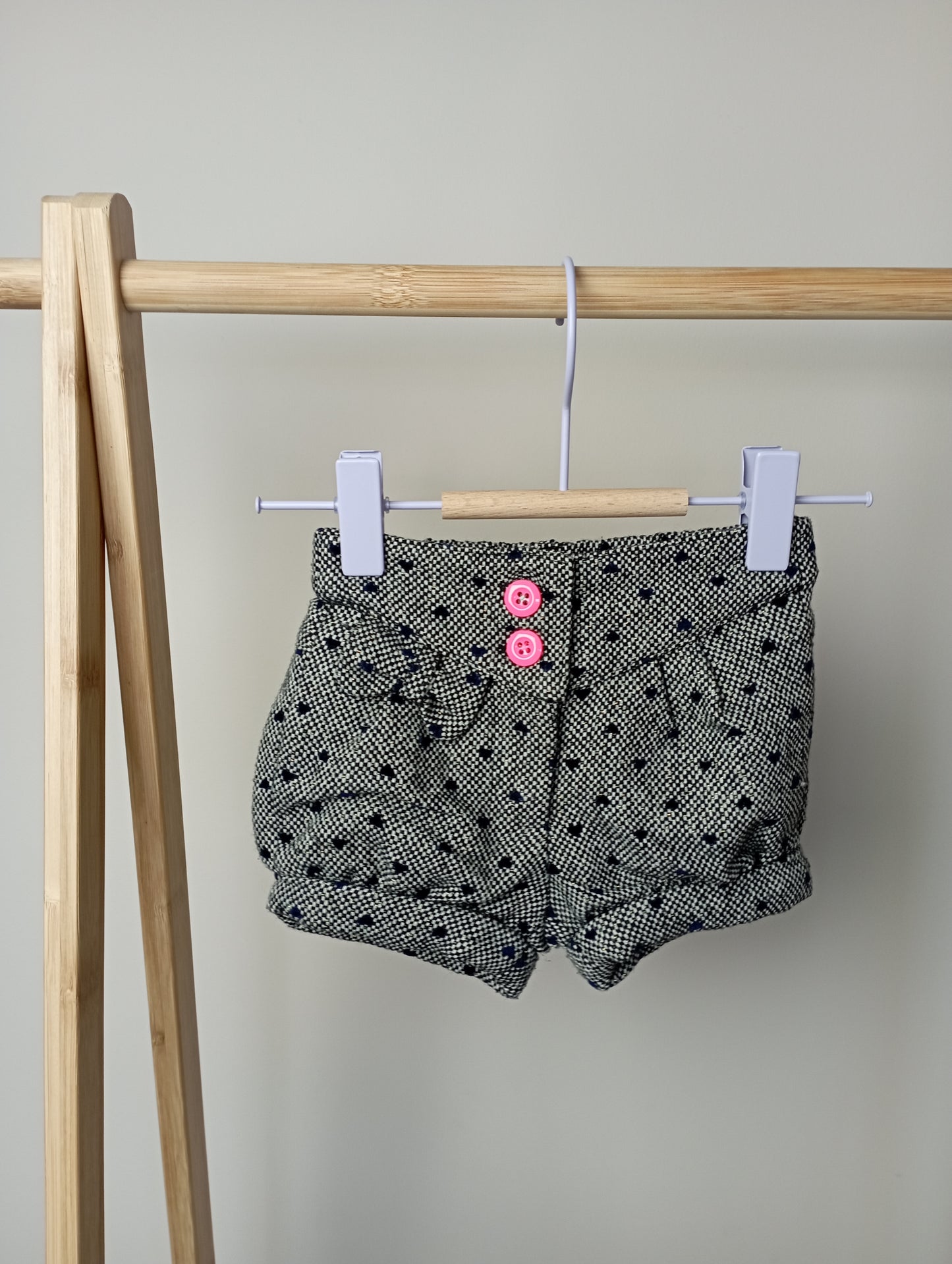 Short met hartjes 6m Billieblush
