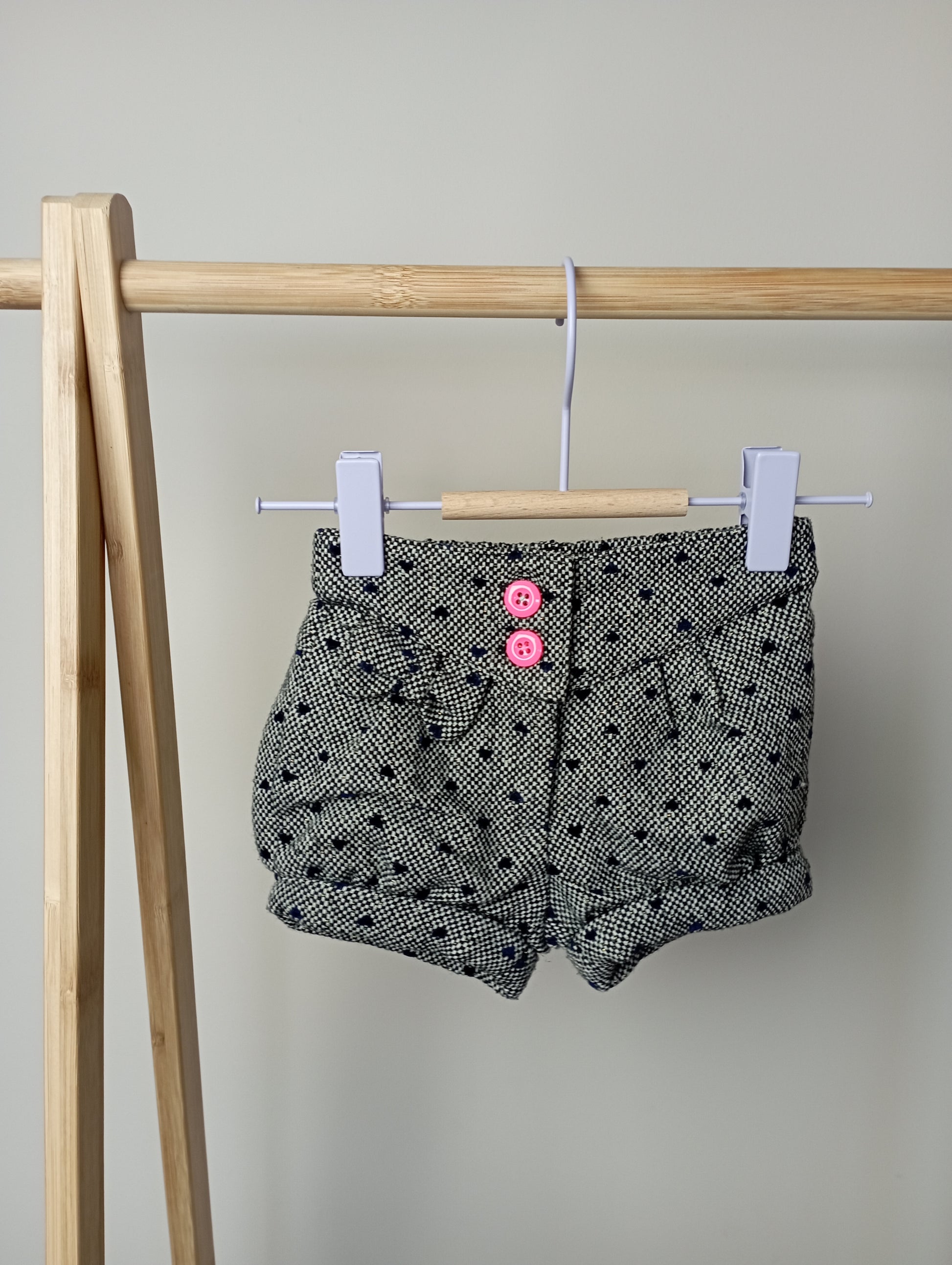 Short met hartjes 6m Billieblush
