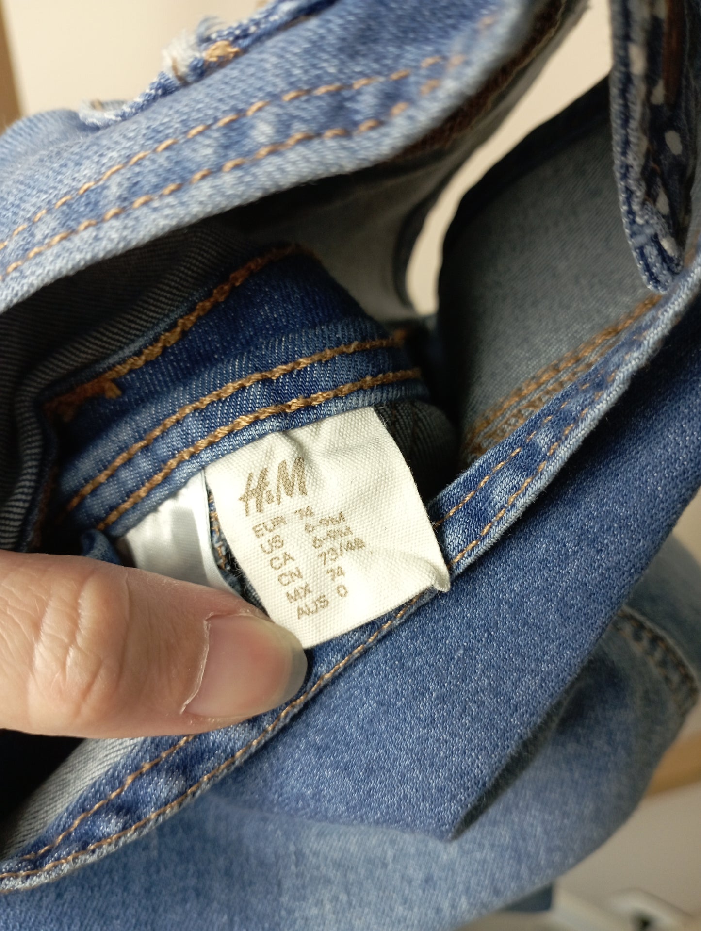 Salopette met hartje 74 H&M