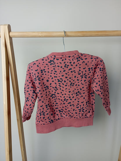 Trui met print 74 Hema