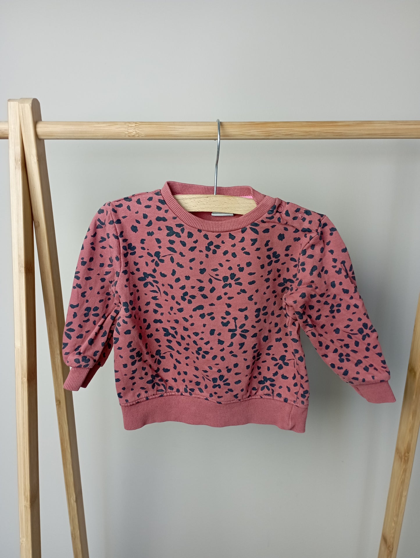 Trui met print 74 Hema