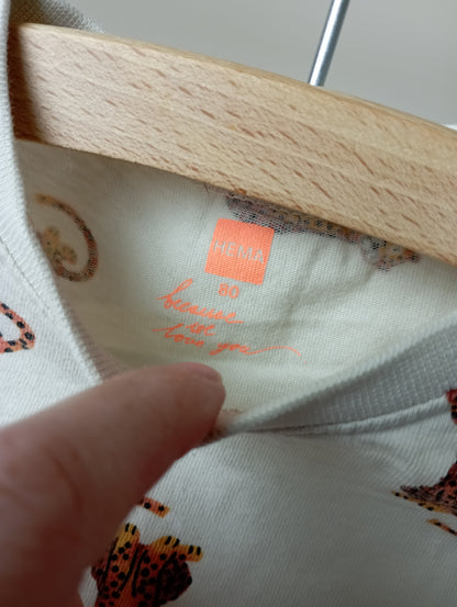 Shirt met panters 80 Hema