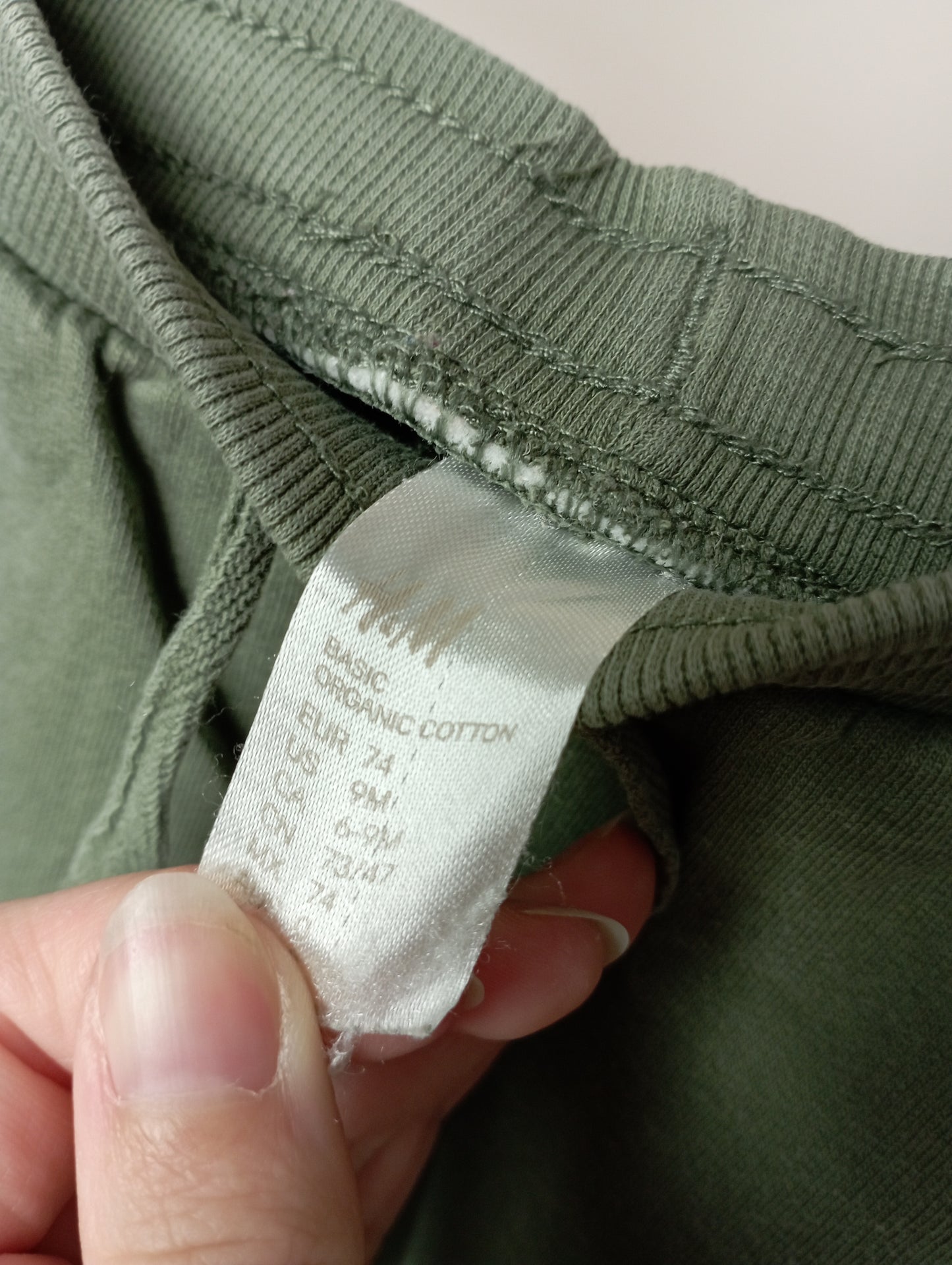 Comfy broek 74 H&M