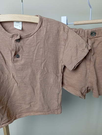 Setje met knoopjes 86 H&M