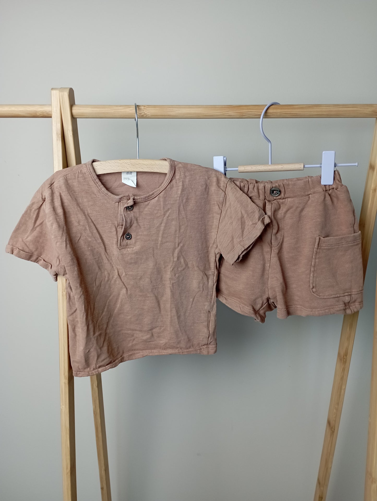 Setje met knoopjes 86 H&M