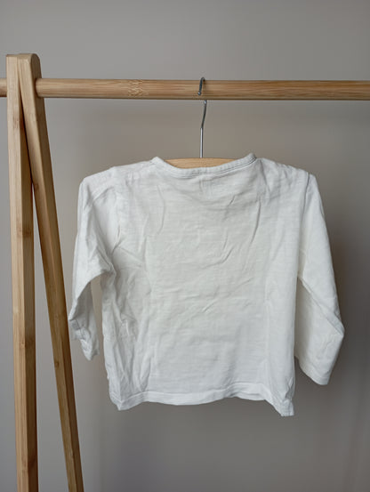Longsleeve met knoopjes 18m Kiabi