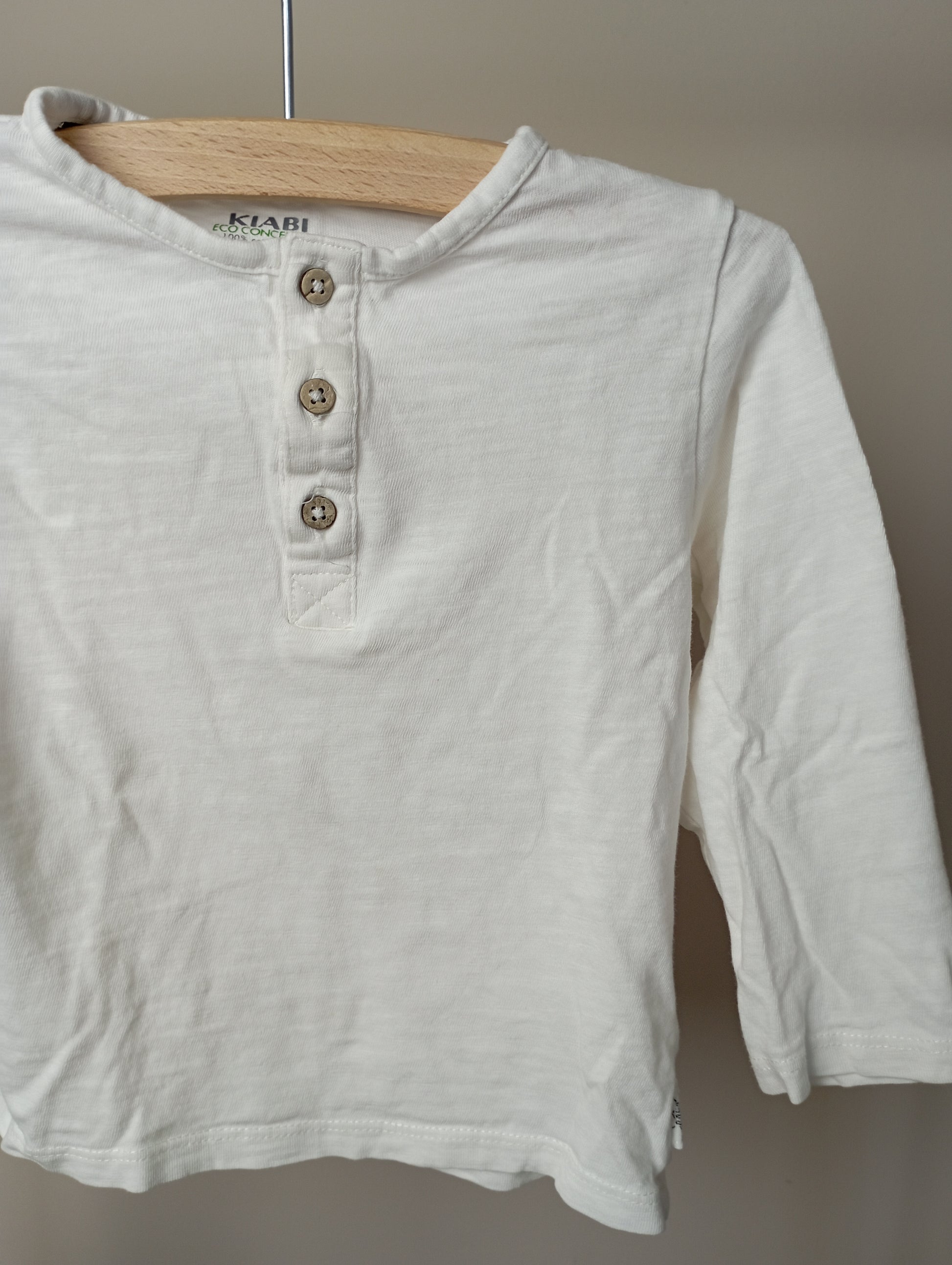 Longsleeve met knoopjes 18m Kiabi