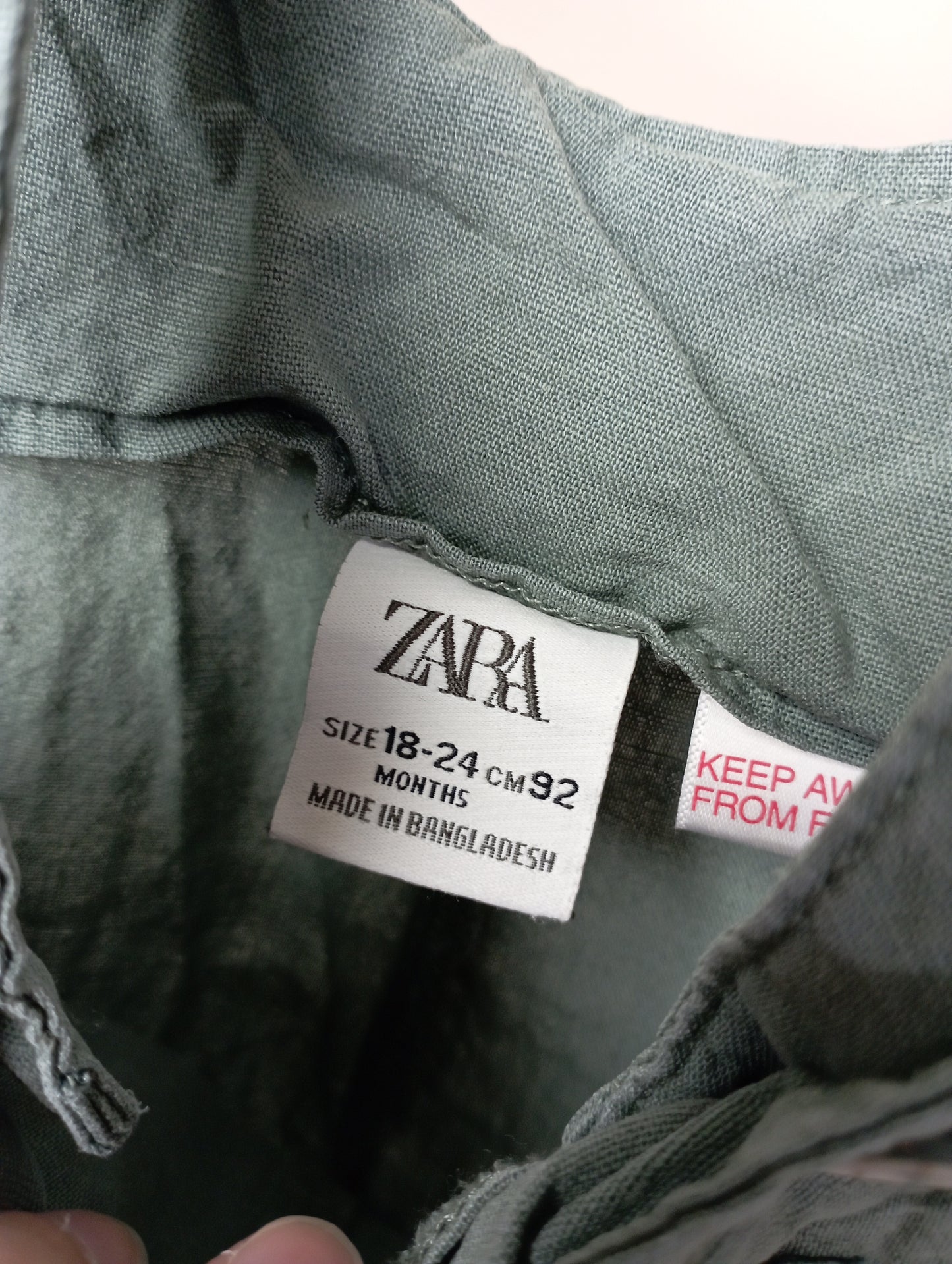 Salopette met zakjes 92 Zara