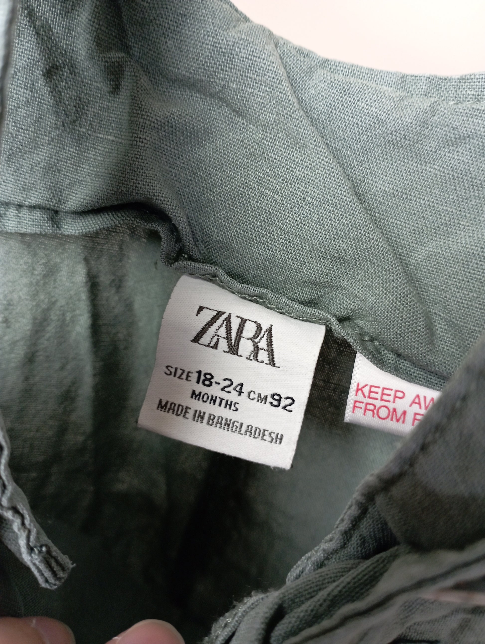 Salopette met zakjes 92 Zara