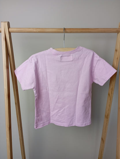 T-shirt met zakje 104 Zara
