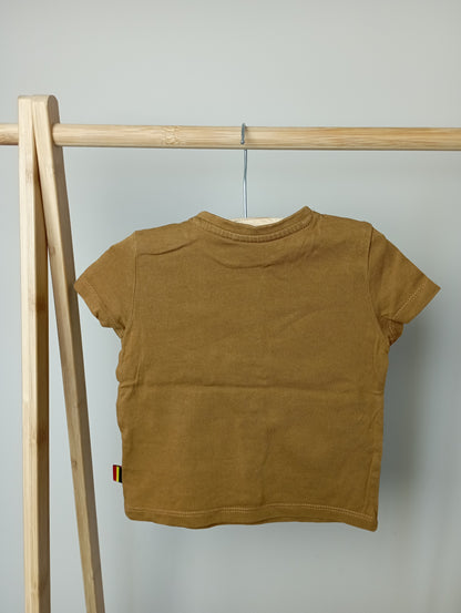 T-shirt "Born to go cycling with daddy" 80 Baptiste