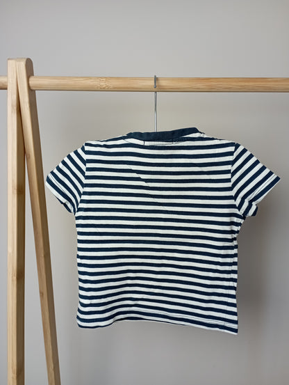 T-shirt met strepen 80 JBC