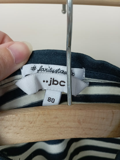 T-shirt met strepen 80 JBC