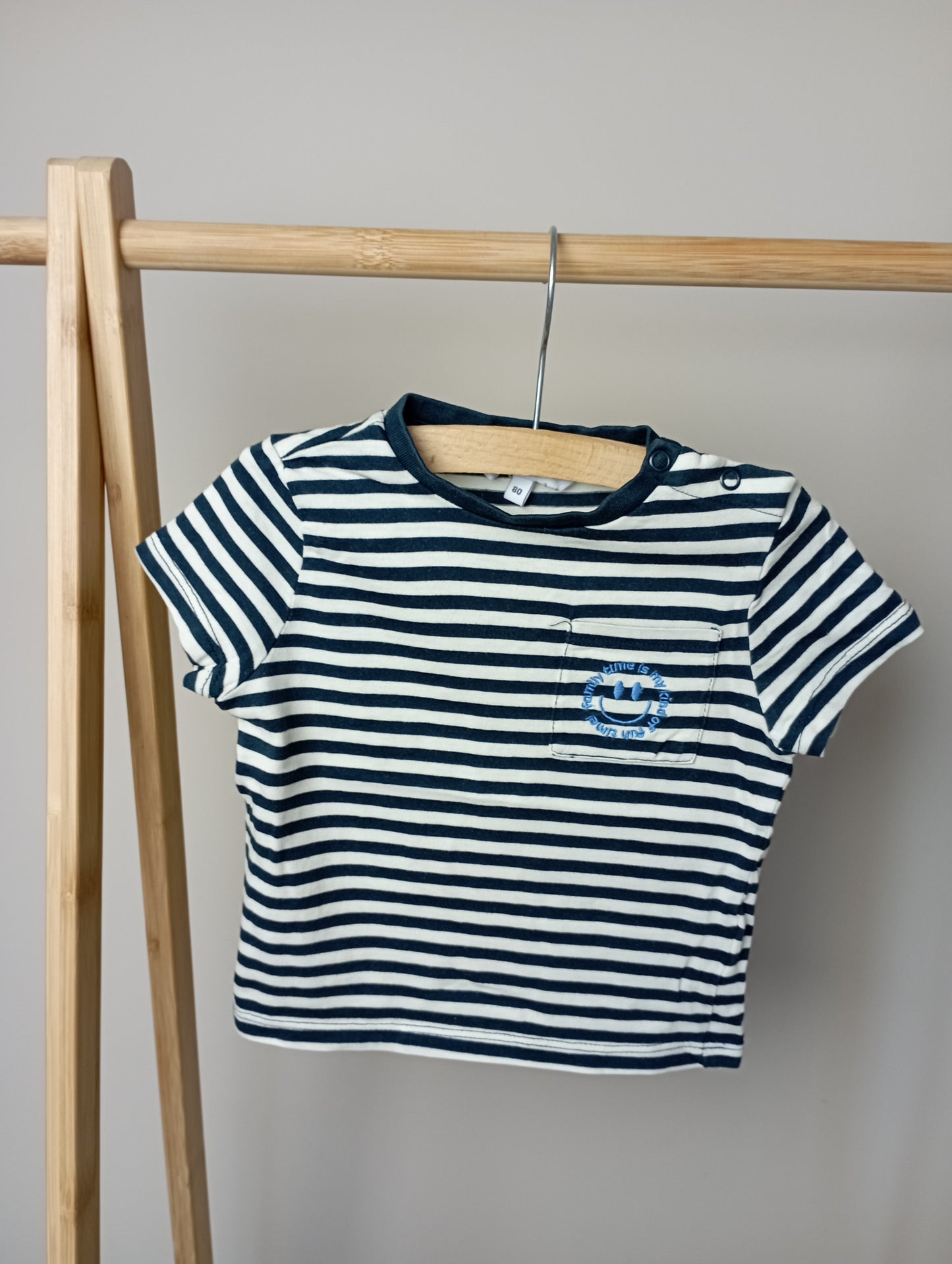 T-shirt met strepen 80 JBC