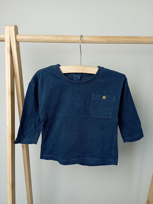 Longsleeve met zakje 9m La Redoute