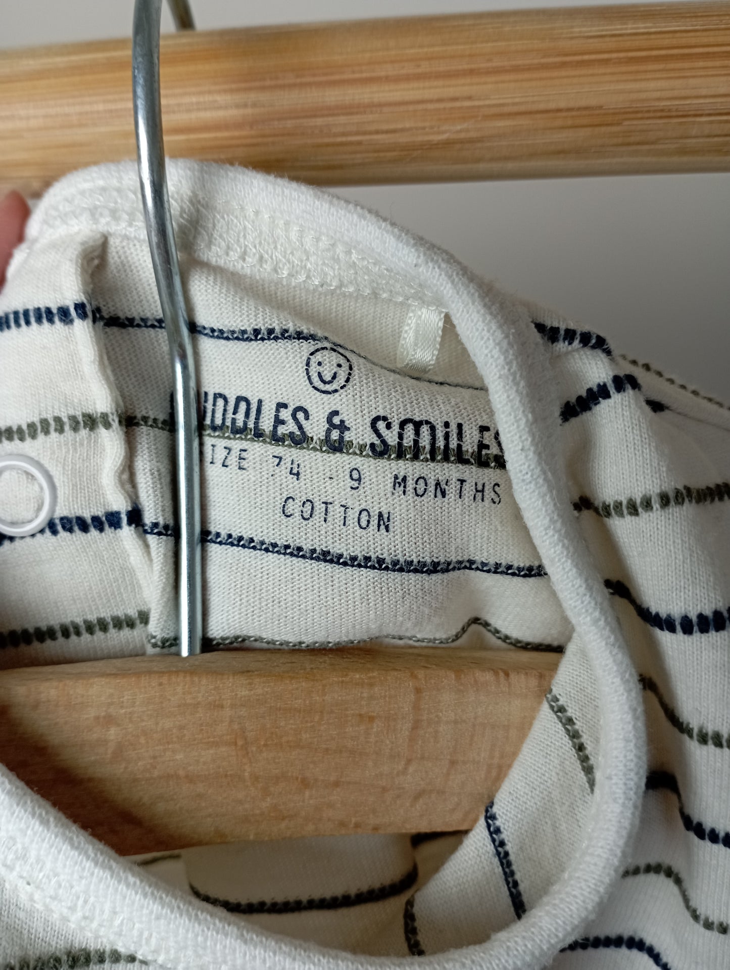 T-shirt met strepen 74 Cuddles and smiles