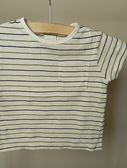 T-shirt met strepen 74 Cuddles and smiles