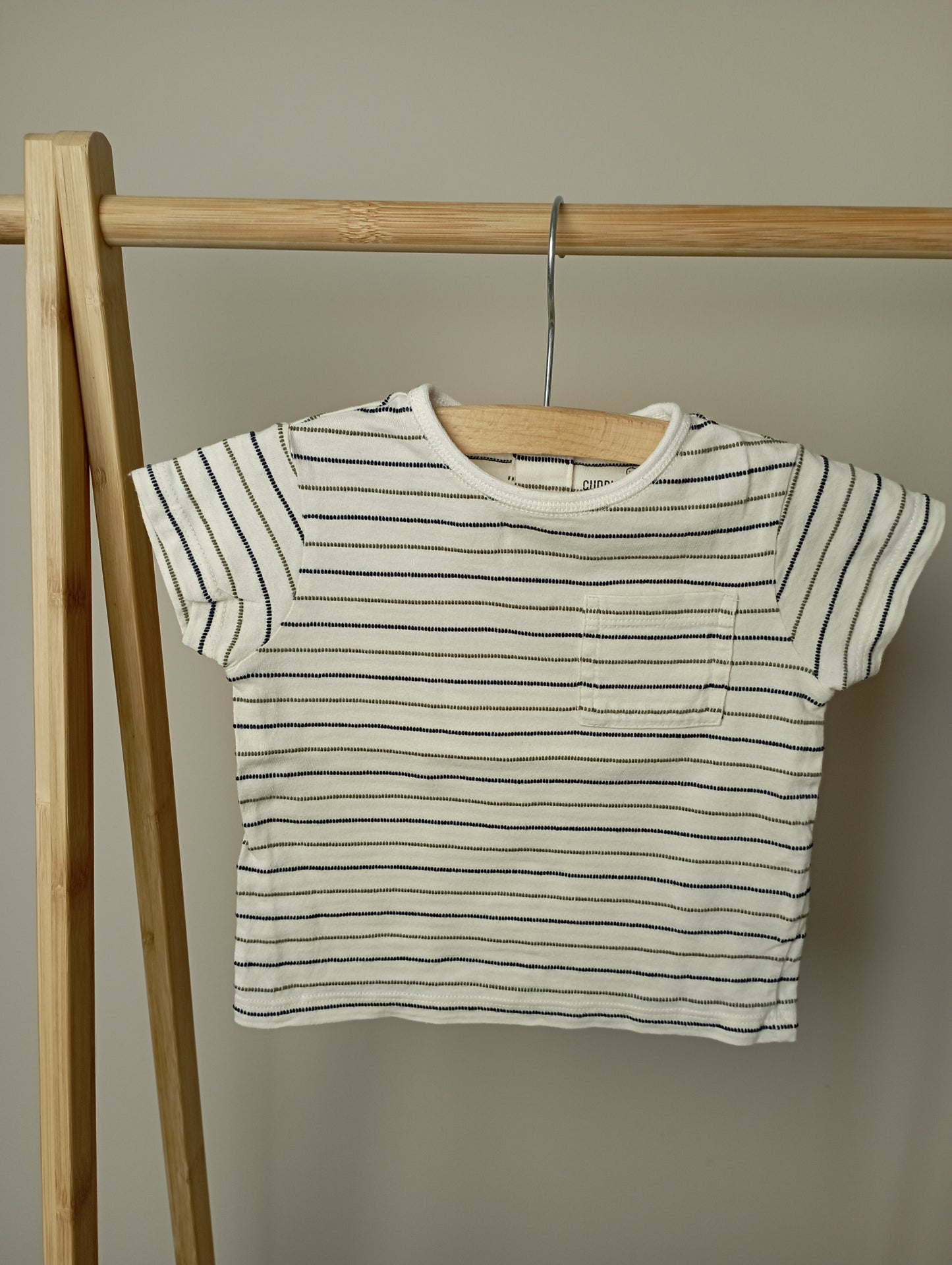 T-shirt met strepen 74 Cuddles and smiles
