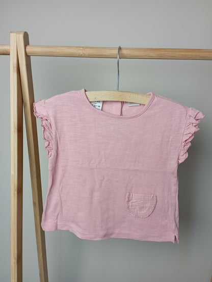 T-shirt met zakje 80 Zara