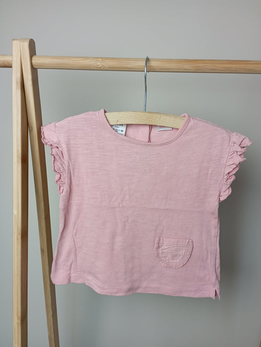 T-shirt met zakje 80 Zara