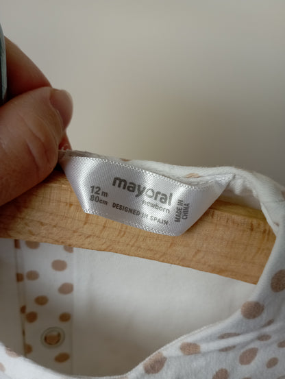 Jurkje met bolletjes 12m Mayoral