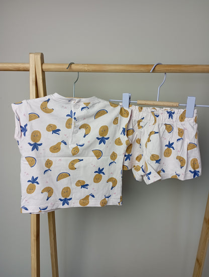 Pyjama met fruit 9m La Redoute