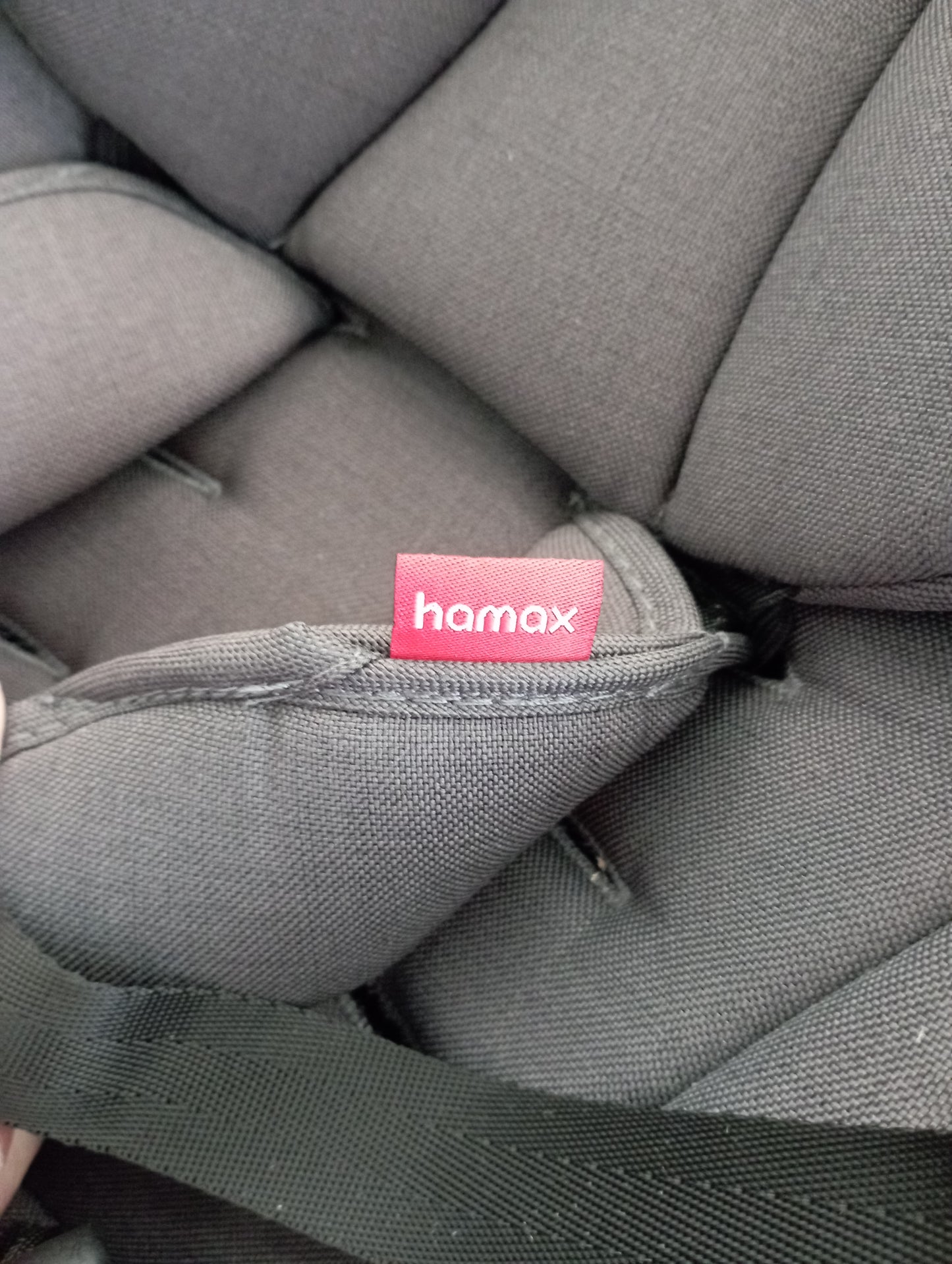 Babyzitje voor wandel/fietskar Hamax
