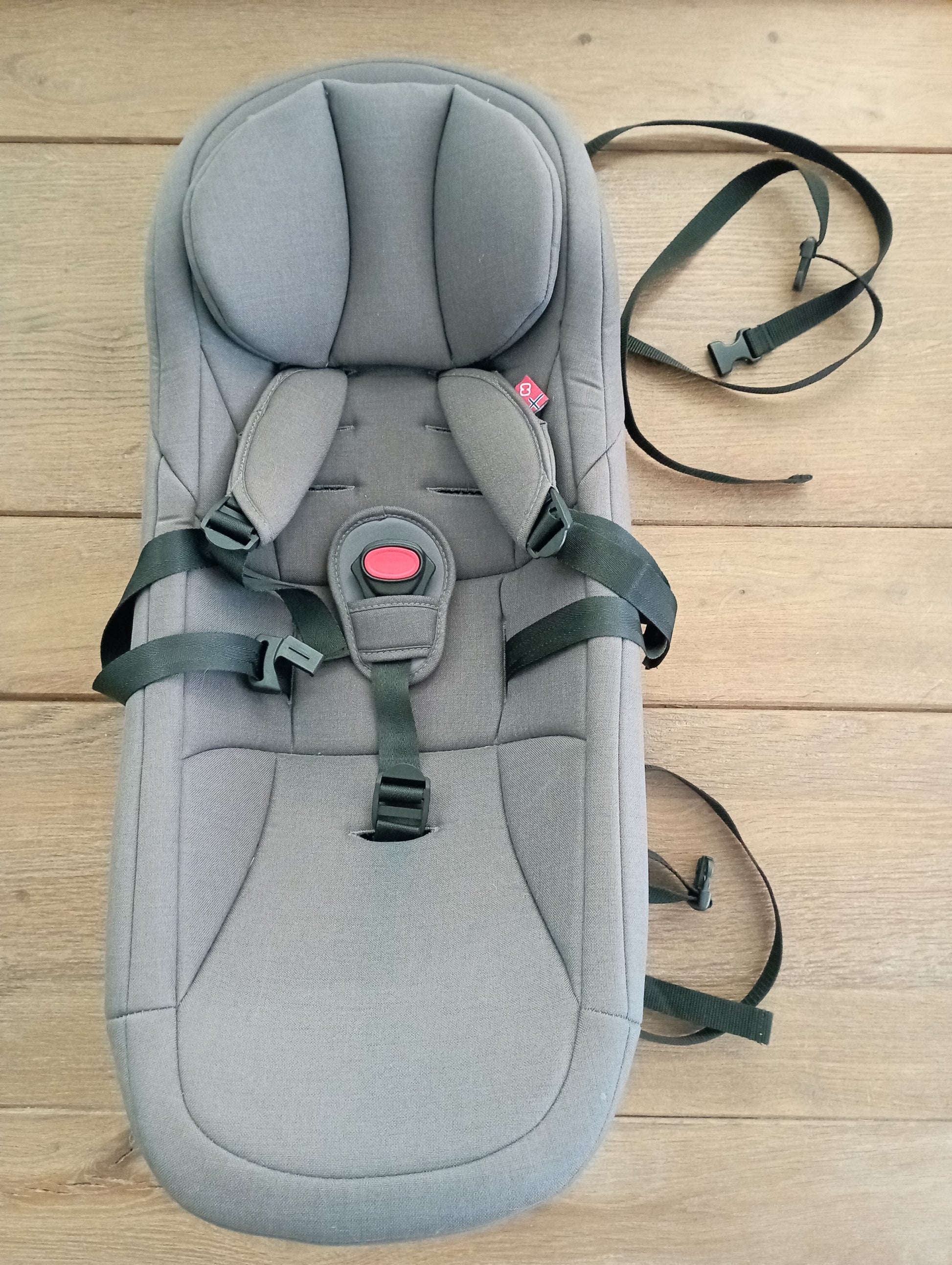 Babyzitje voor wandel/fietskar Hamax