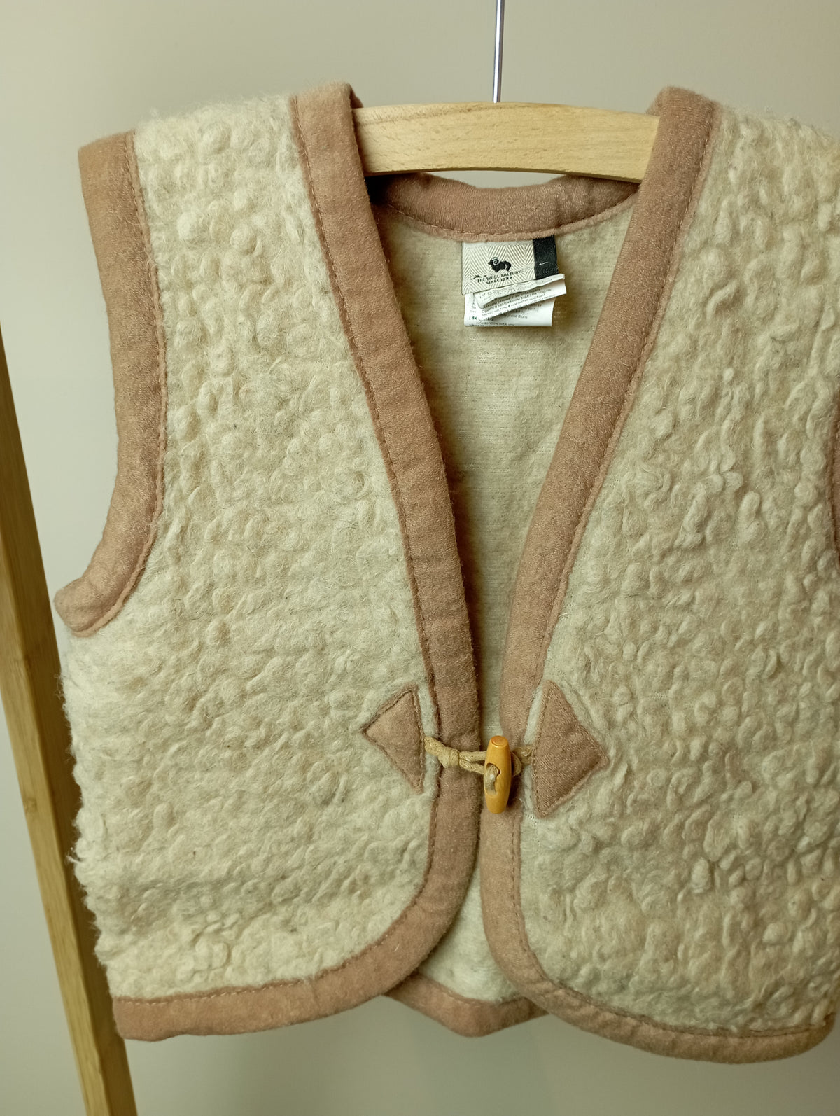 Wollen bodywarmer 104/110 Alwero