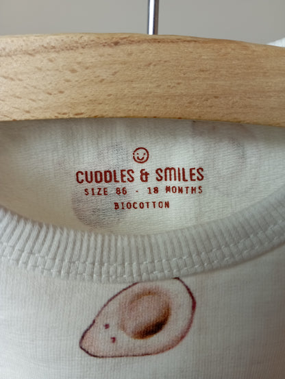Trui met avocado's 86 Cuddles and smiles