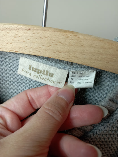 Gebreide vest 74/80 Lupilu